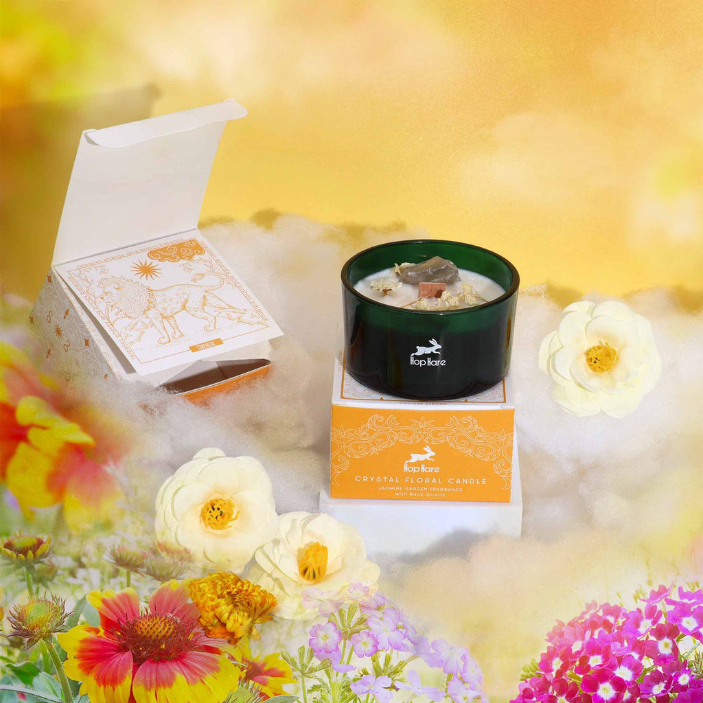 Jasmine Garden Fragrance with Rock Quartz