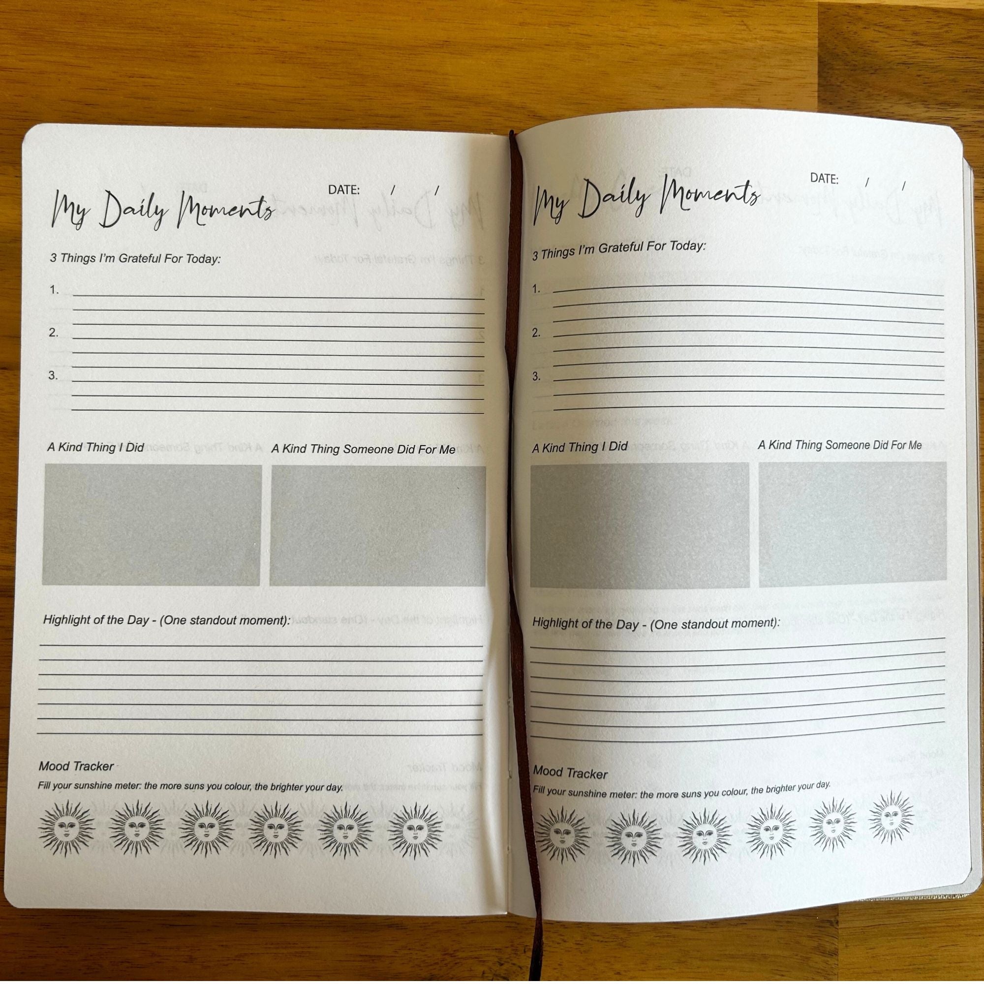 Hardback Gratitude Journal - My Days are Full of Sun