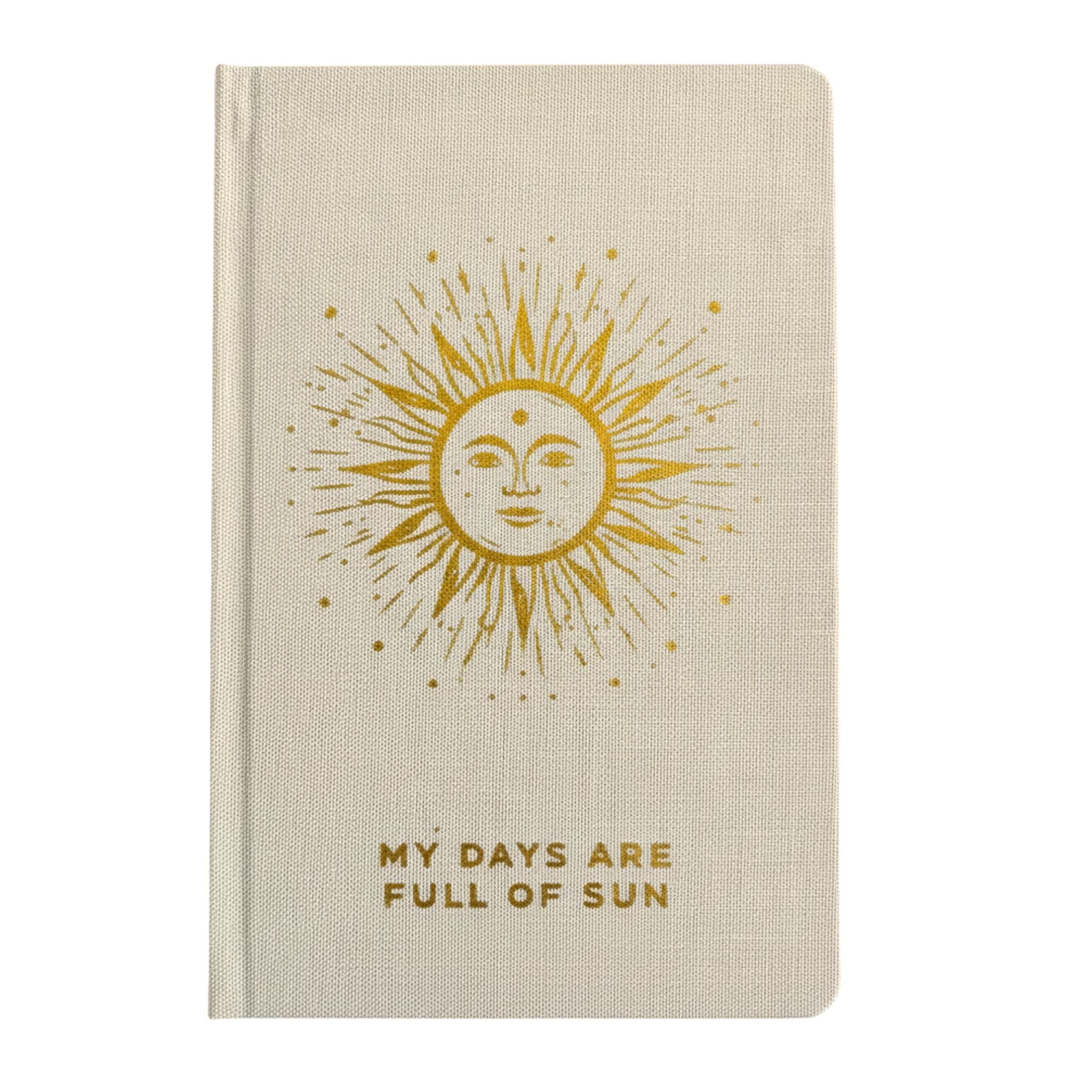 Hardback Gratitude Journal - My Days are Full of Sun