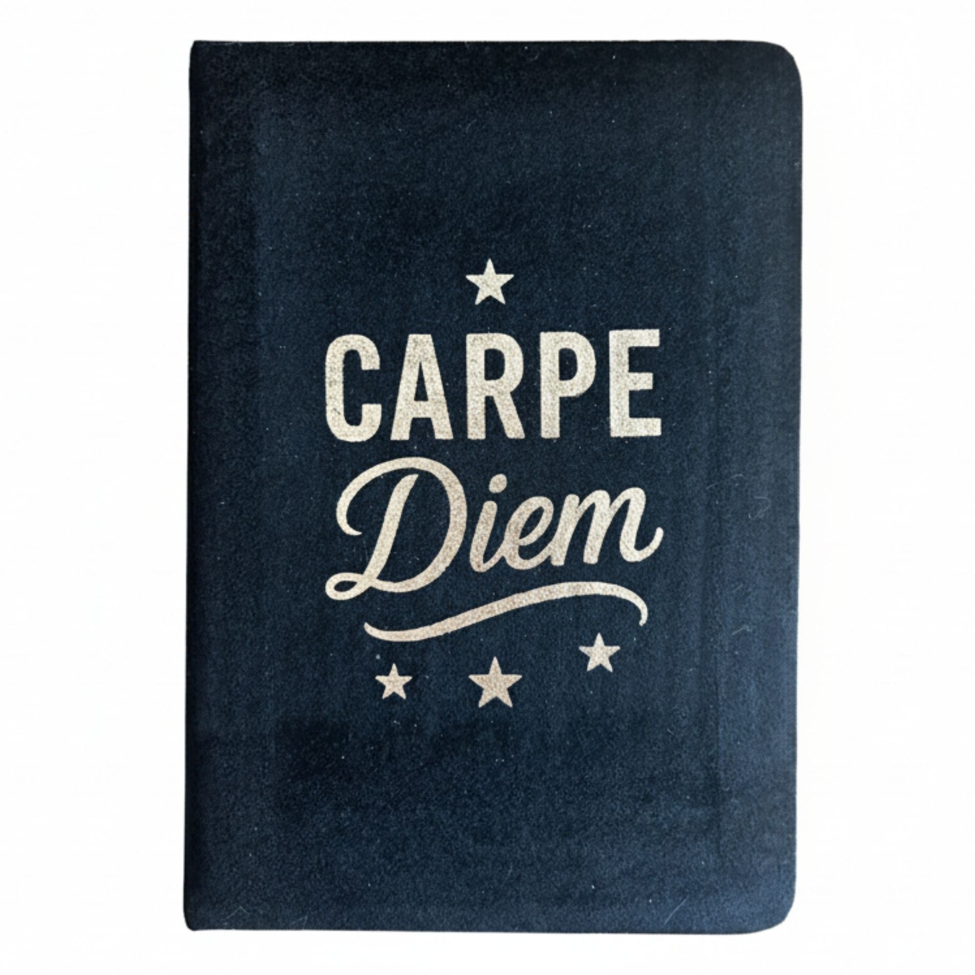 Black Velvet Notebook - 80 lined pages