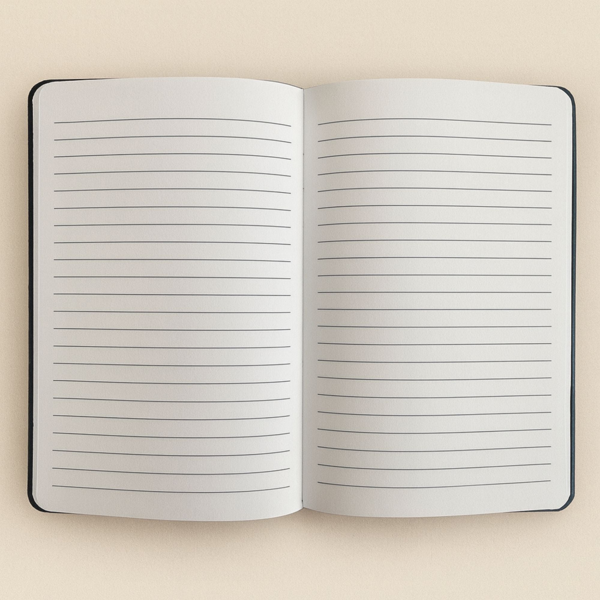 Black Velvet Notebook - 80 lined pages