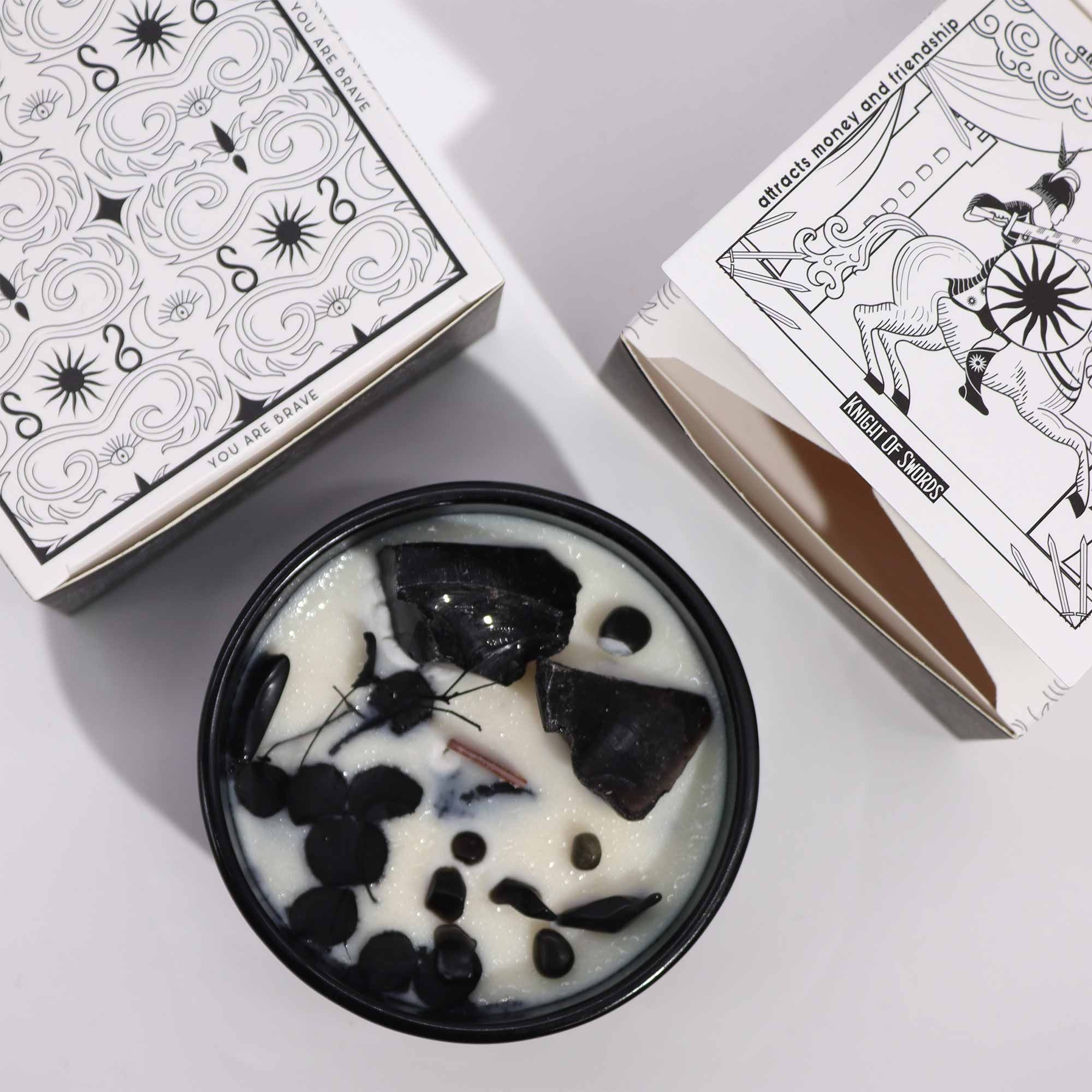 Cedar Castle Fragrance with Black Obsidian