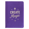 Purple Velvet Notebook - 80 lined pages