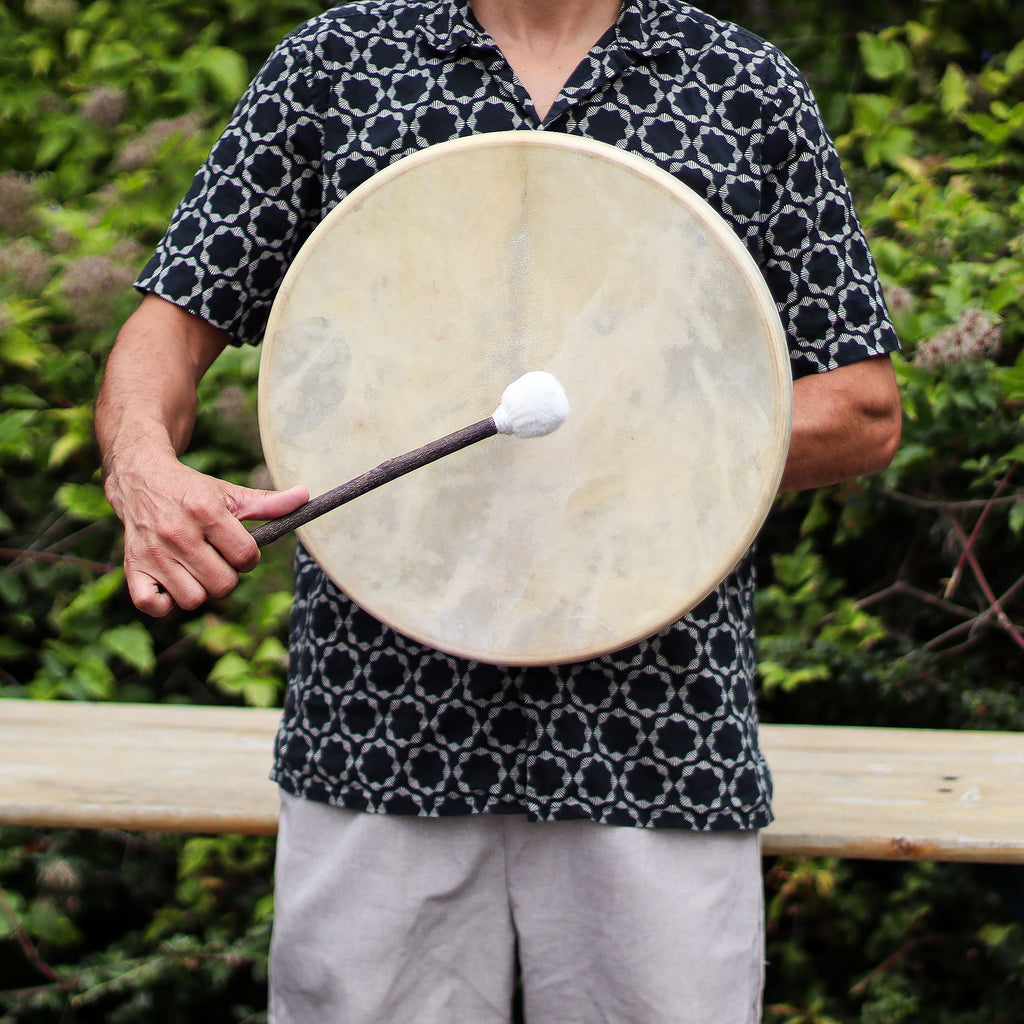 Spirit of the Eagle - Shamanic Drum & Beater - Tunable - 40cm