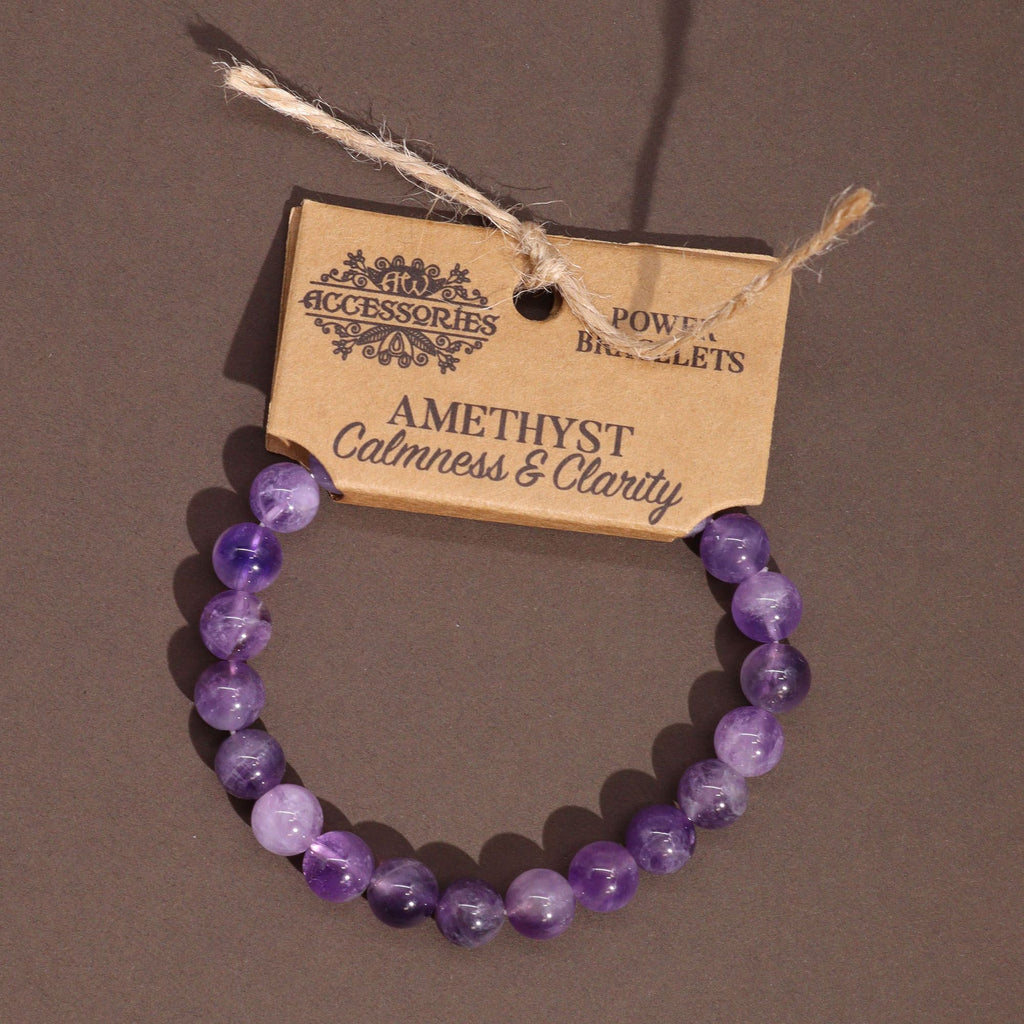 Amethyst - Calmness and Clarity Bracelet