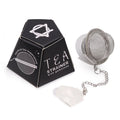 Raw Crystal Tea Strainer - Rock Quartz