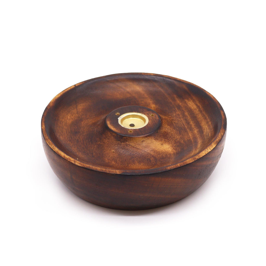 Mango Wood Incense Stick & Cone Burner