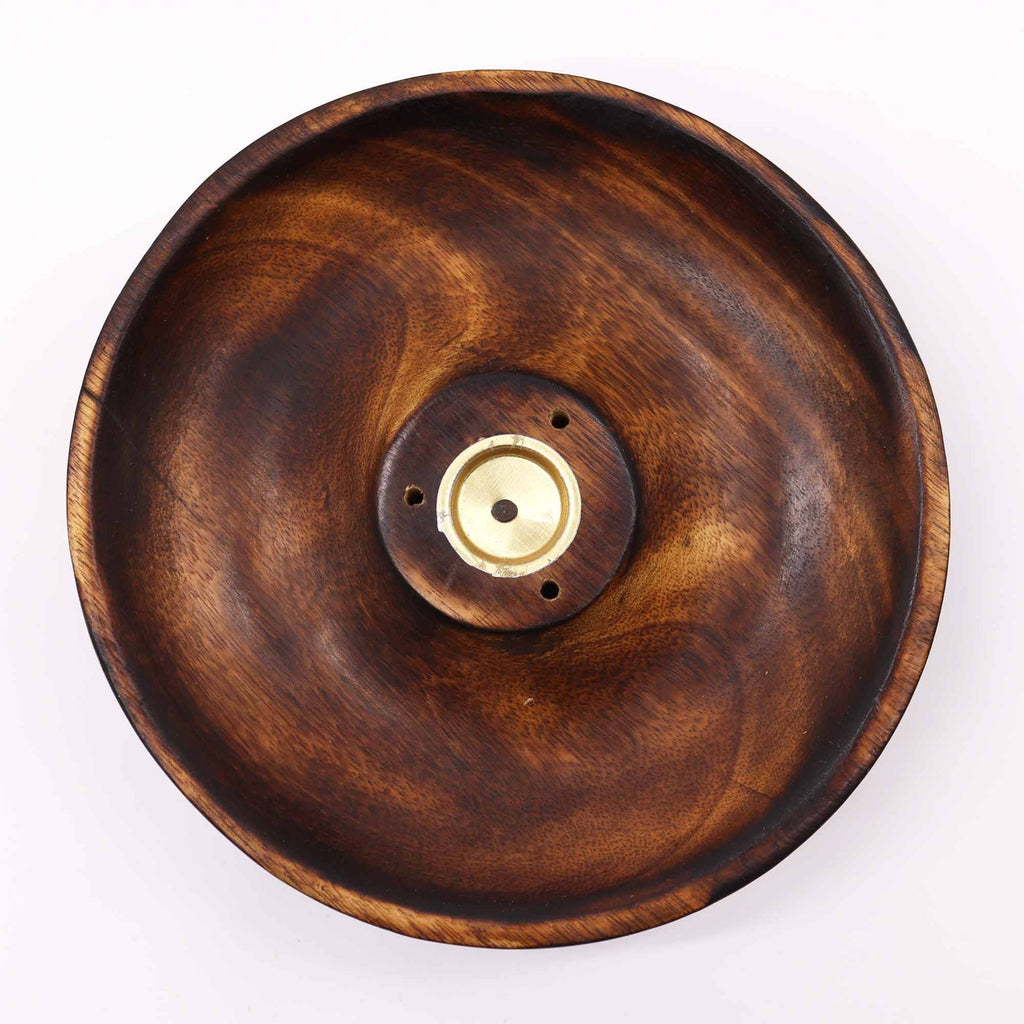 Mango Wood Incense Stick & Cone Burner