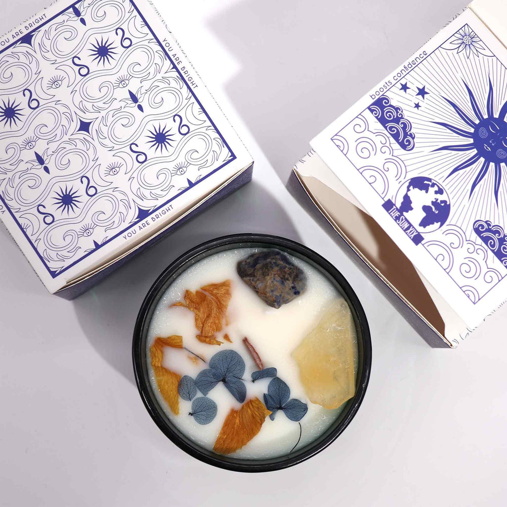 Lemon Horizon Fragrance with Citrine & Sodalite