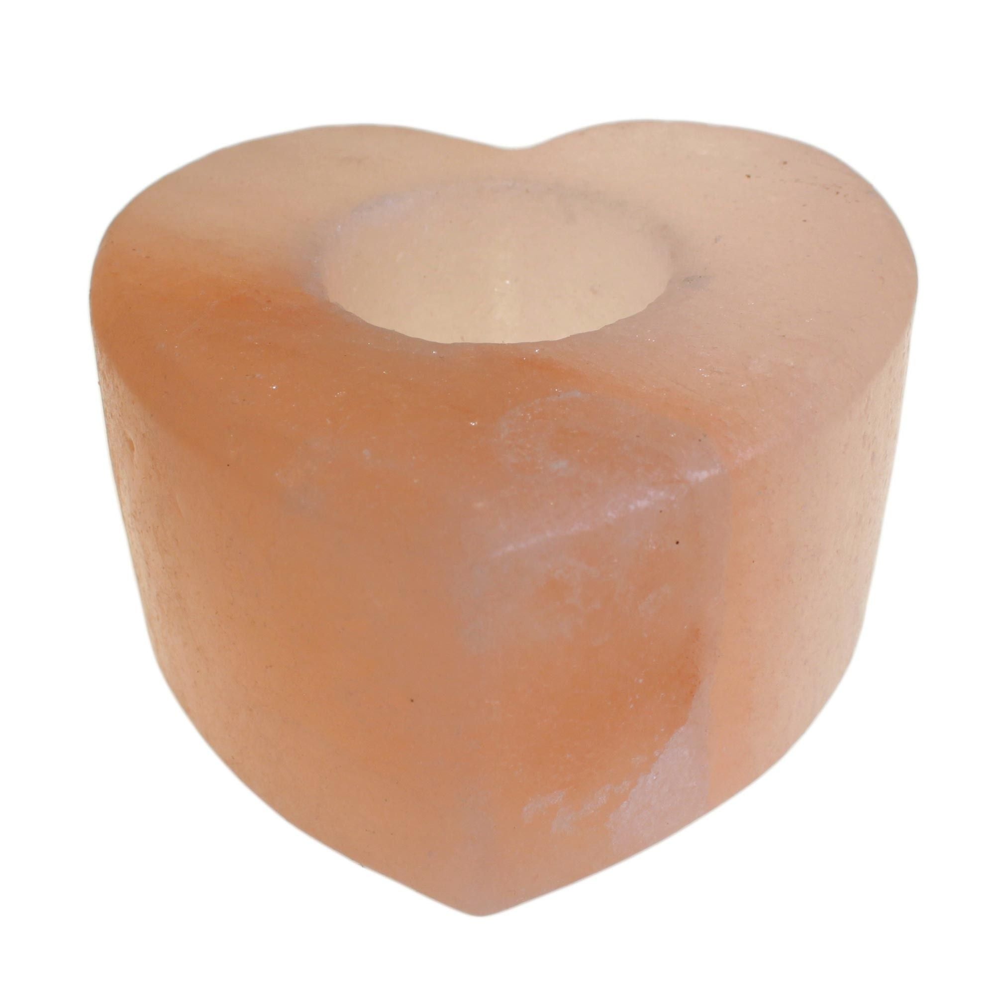 Salt Candle Holder - Heart