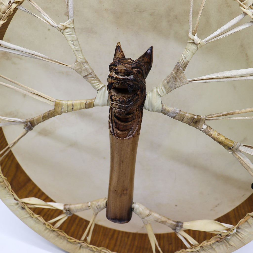 Spirit of the Dragon - Shamanic Drum & Beater - Tunable - 40cm