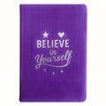 Lavender Velvet Notebook - 80 lined pages