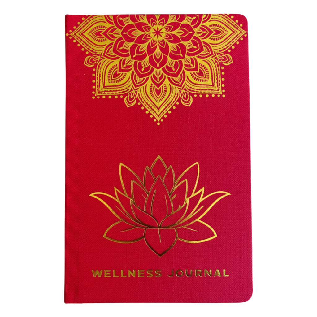 Hardback Wellness Journal - Mandala and Lotus