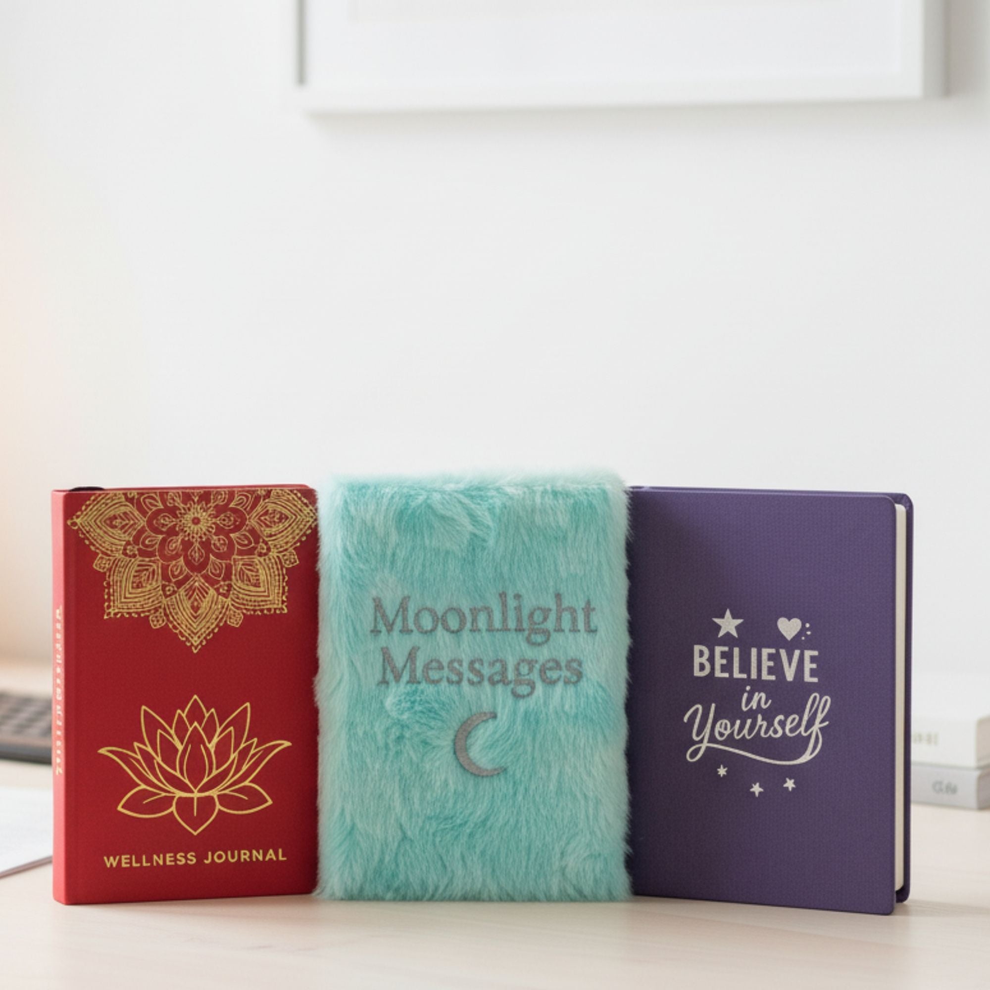 Pastel Purple Pink Journal - 80 lined pages