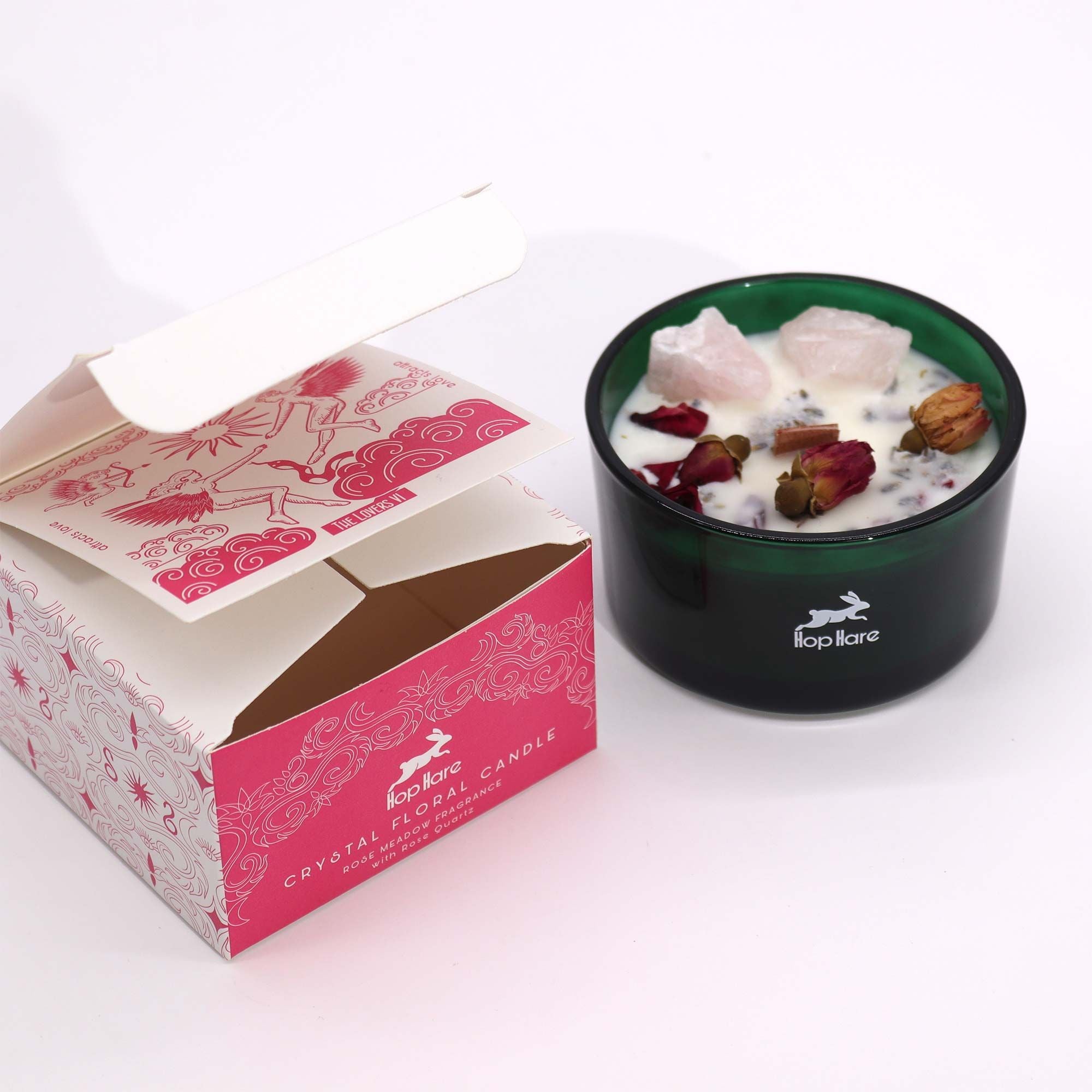 Rose Meadow Fragrance with Rose Quartz