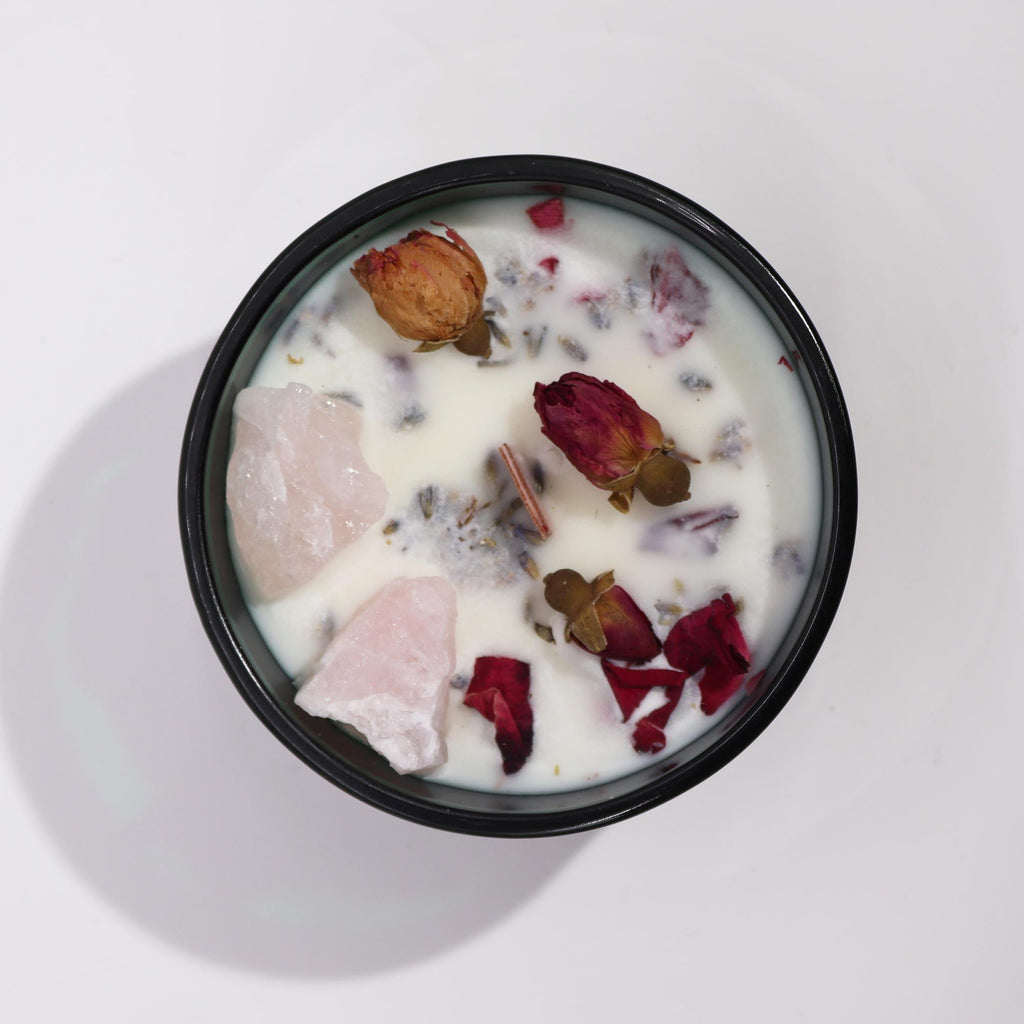 Rose Meadow Fragrance with Rose Quartz