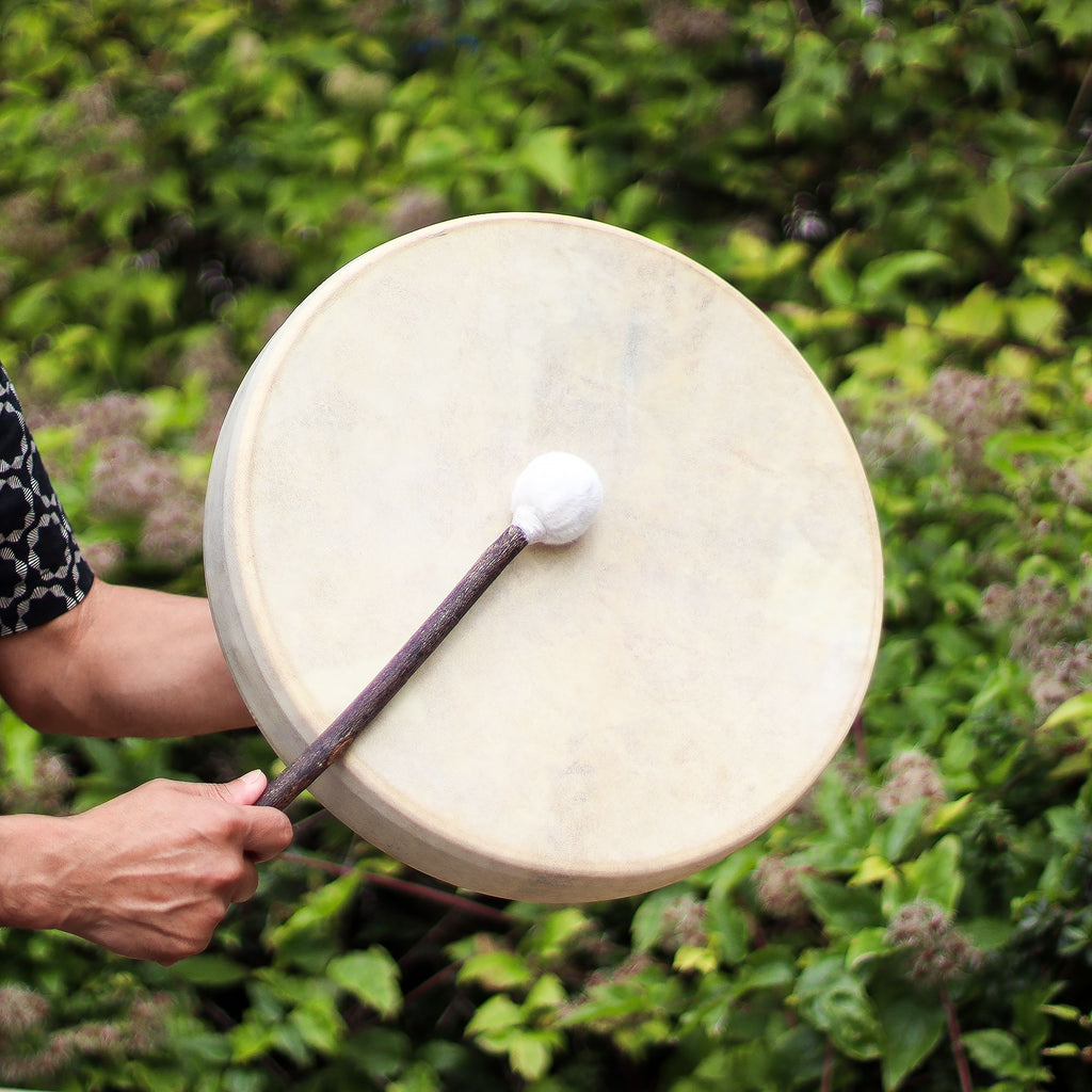 Spirit of the Bear - Shamanic Drum & Beater - Tunable - 40cm