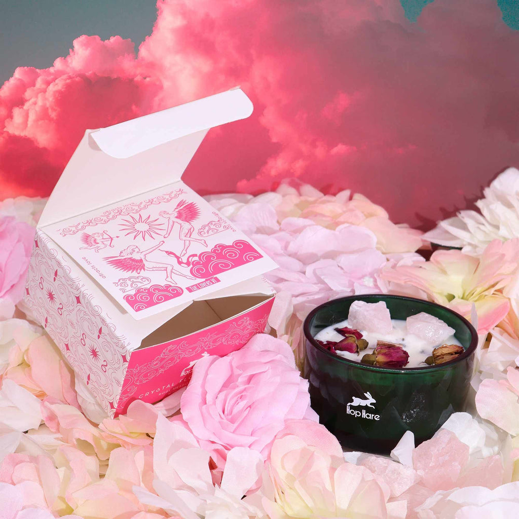 Rose Meadow Fragrance with Rose Quartz
