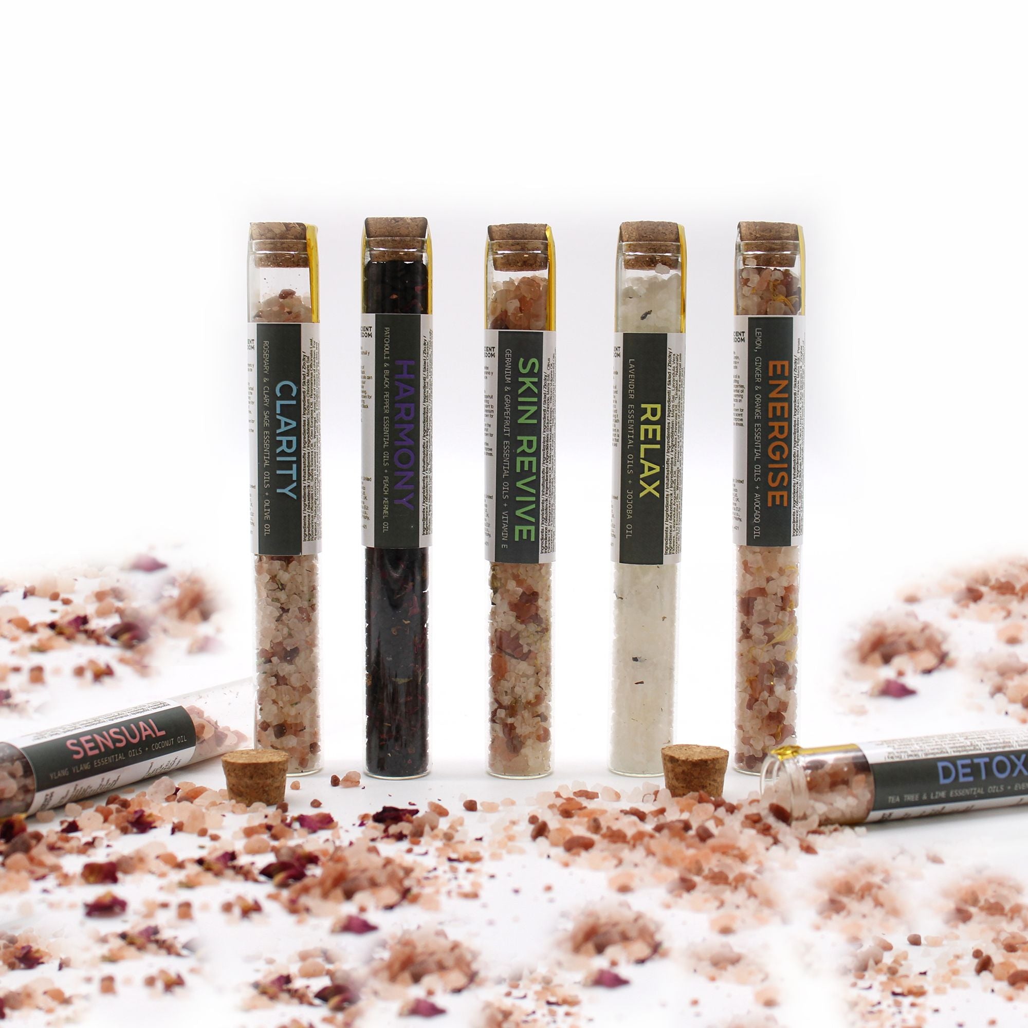 7 Days of Self-Care Bath Salts - Gift Pack of 7