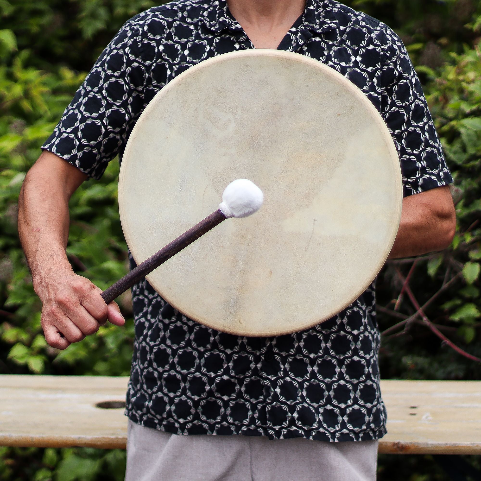 Spirit of the Dragon - Shamanic Drum & Beater - Tunable - 40cm