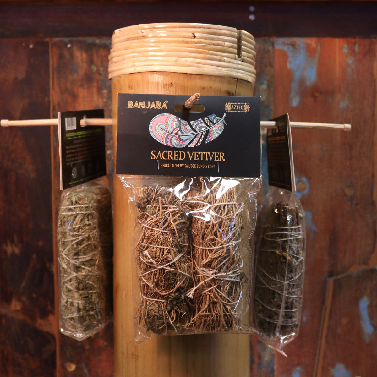 (X2) Vetiver Smudge Stick